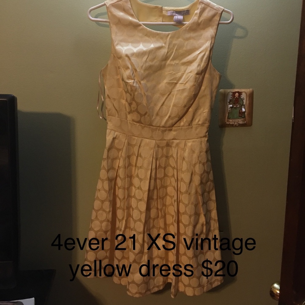 Yellow dress